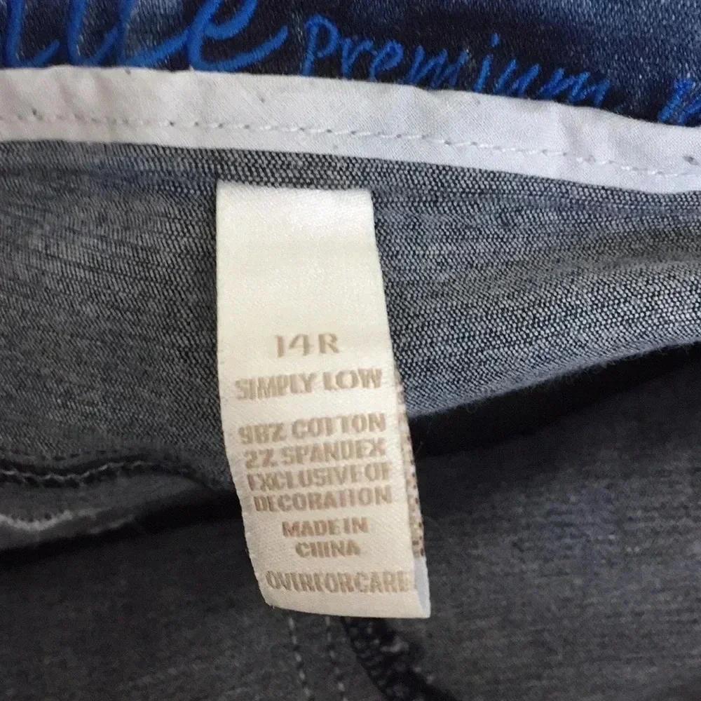 Justice Skinny Crop Jeans